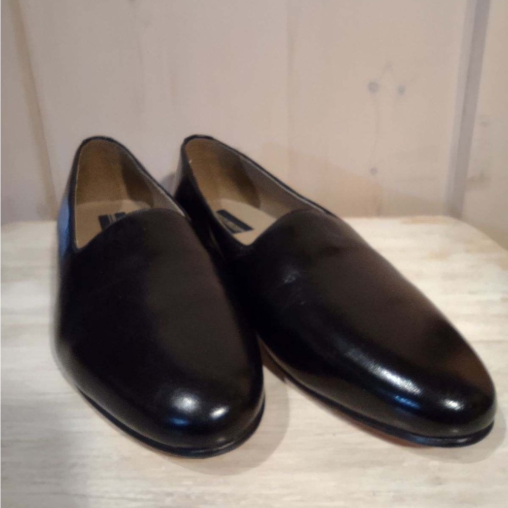 Giorgio Brutini 14 D BLACK Slip On Men's  Loafers